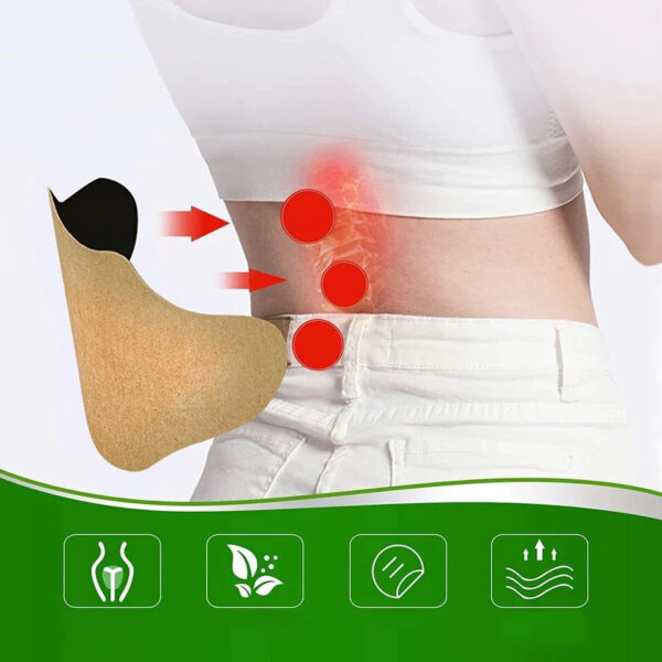 Parche para cintura alivia dolor
