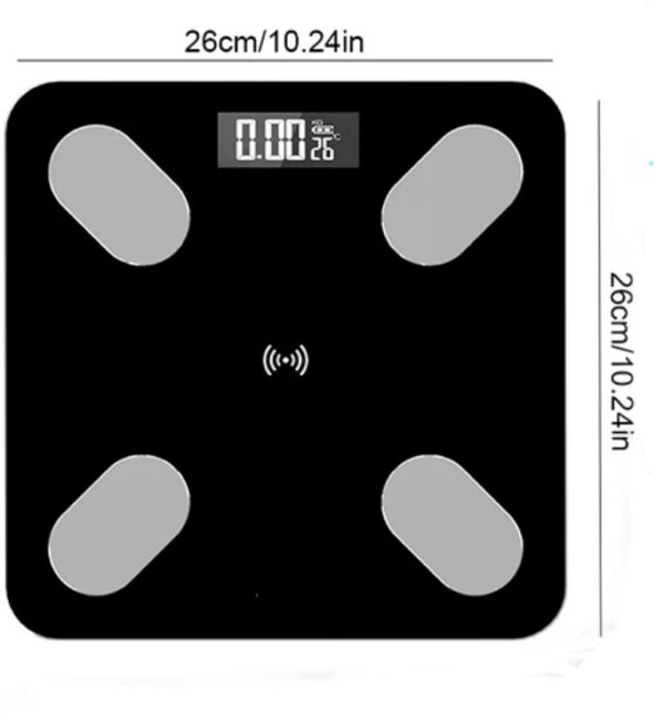 BASCULA INTELIGENTE CORPORAL BLUETOOTH