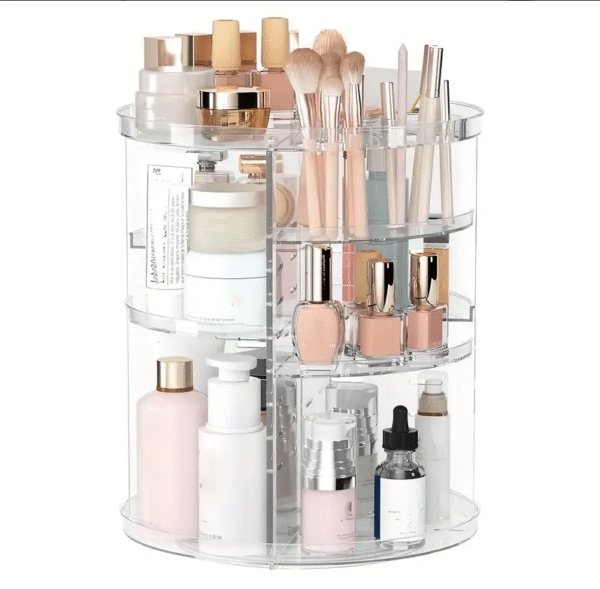 Organizador de maquillaje 360