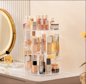 Organizador de maquillaje 360