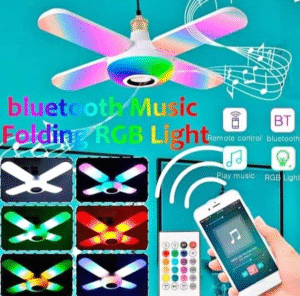 bombillo lampara con parlante