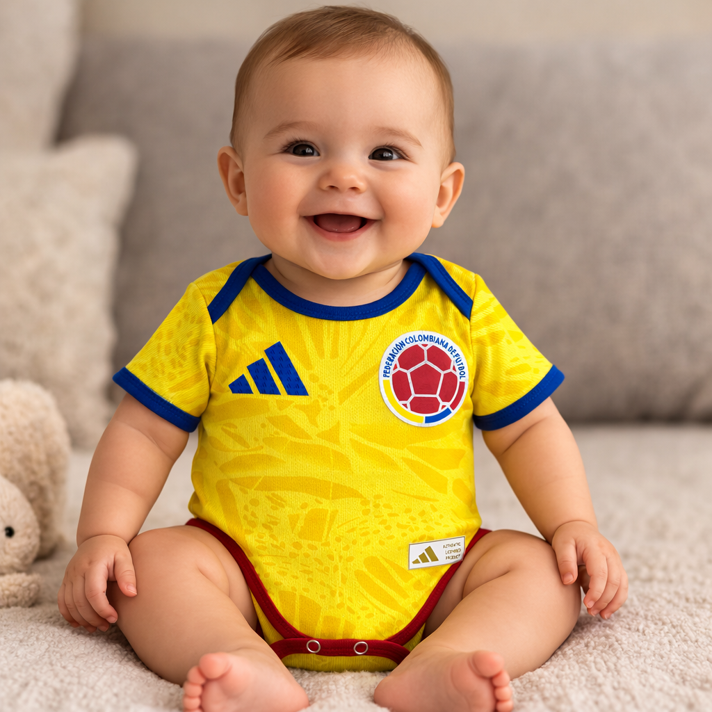 1 Mameluco Seleccion Colombia bebe