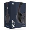 1 Audífonos Bluetooth Movisun k7 Negro