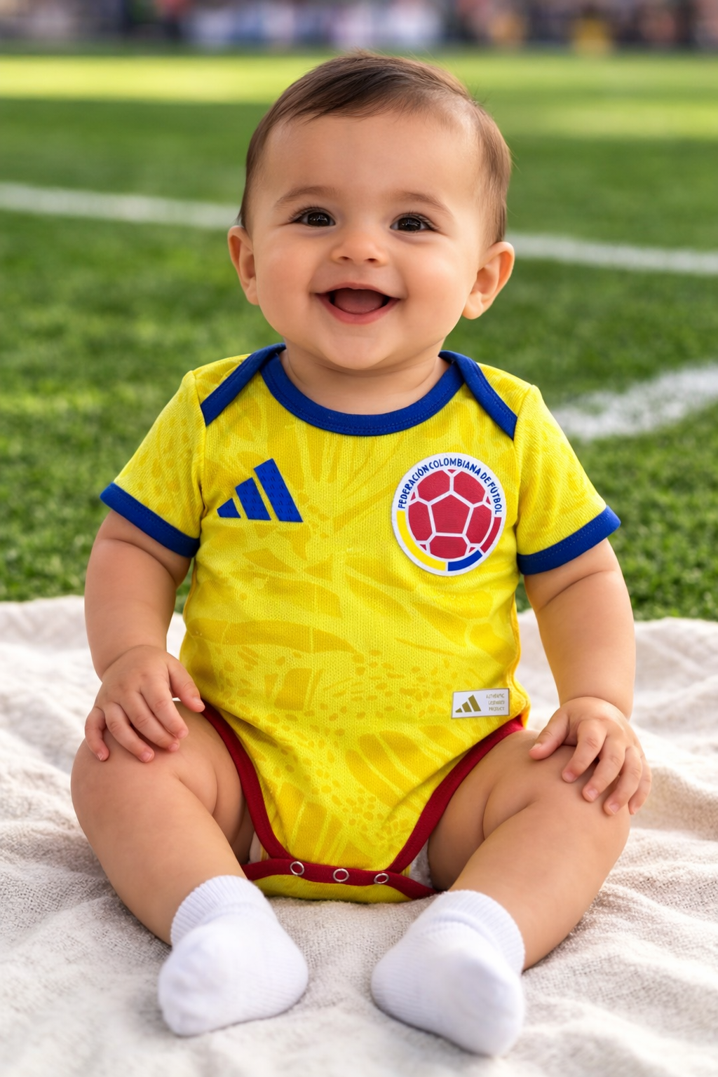 3 Mameluco Seleccion Colombia bebe