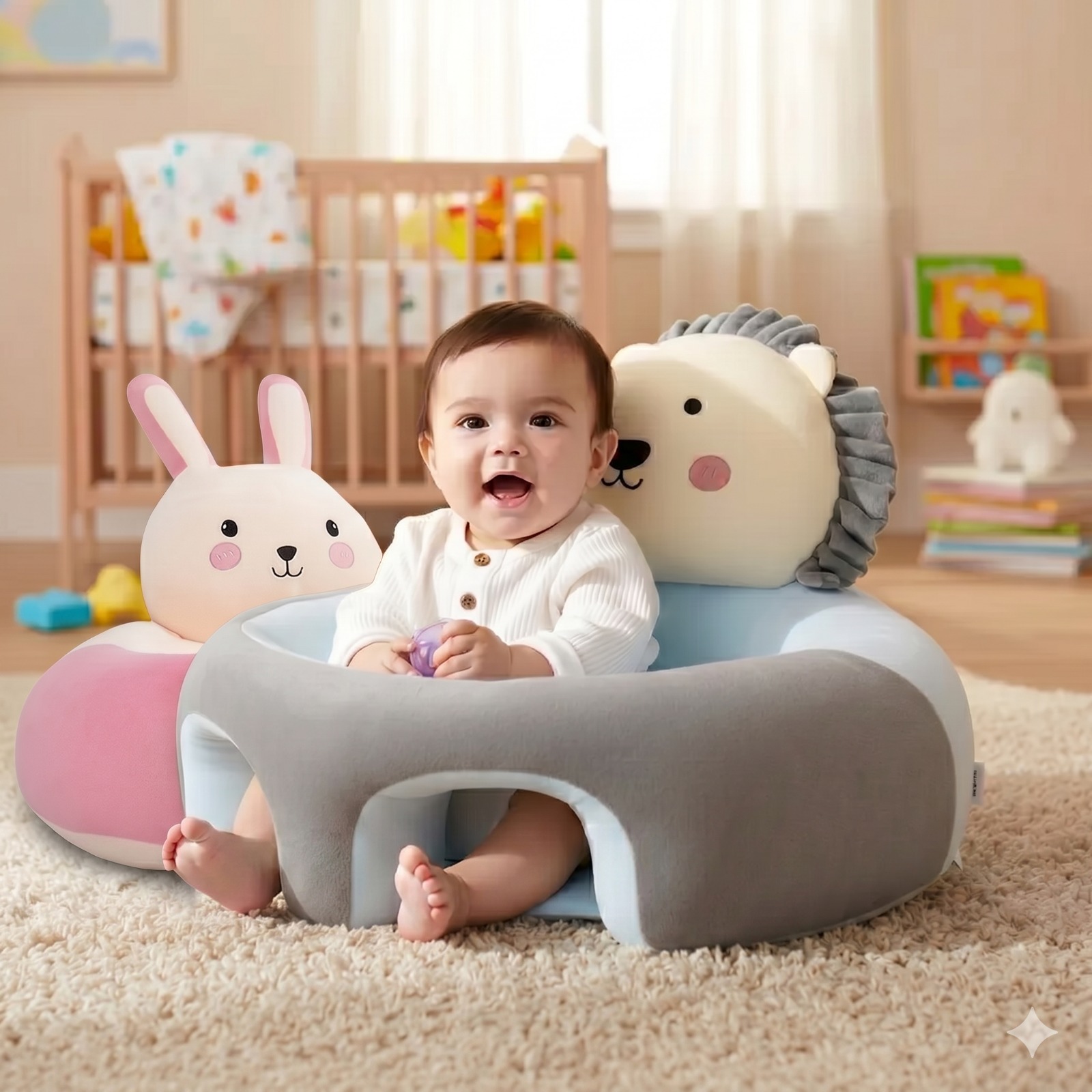 2 🧸👶 Silla Sofá de Aprendizaje para Bebé 💕
