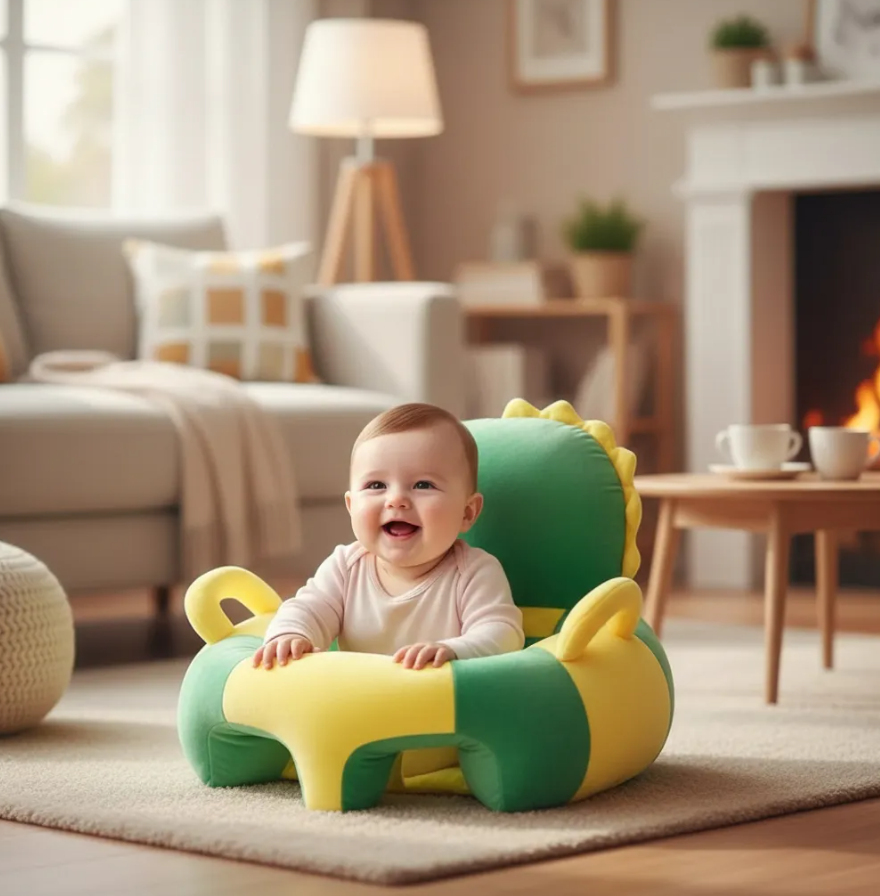 4 🧸👶 Silla Sofá de Aprendizaje para Bebé 💕